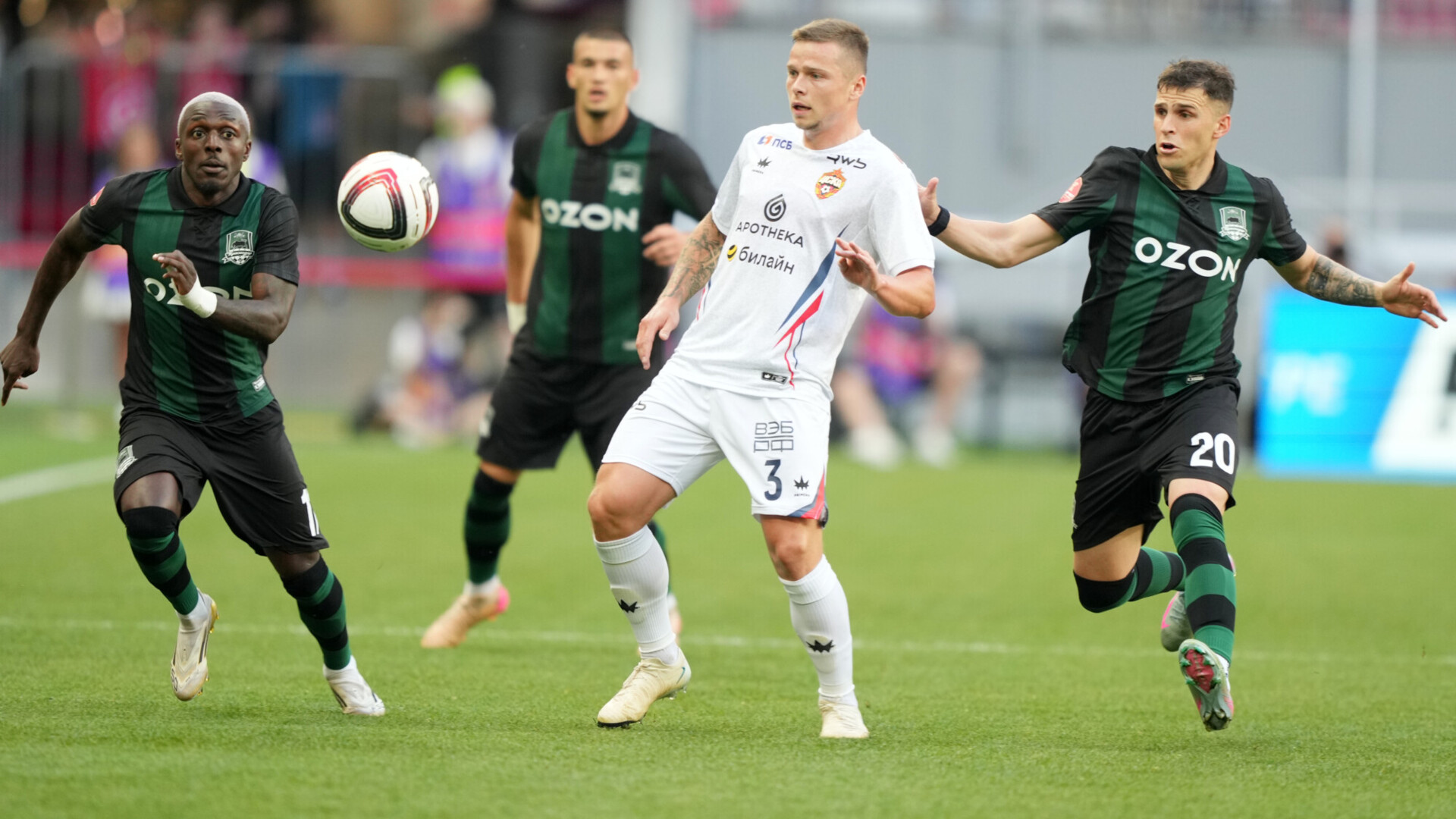 Защитник ЦСКА Круговой заявил, «Краснодар» владел преимуществом в первые 20 минут матча за Суперкубок России