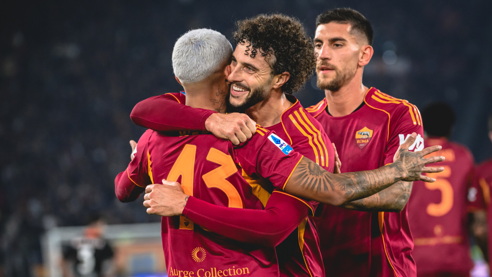 «Рома» победила «Комо» в матче Серии А