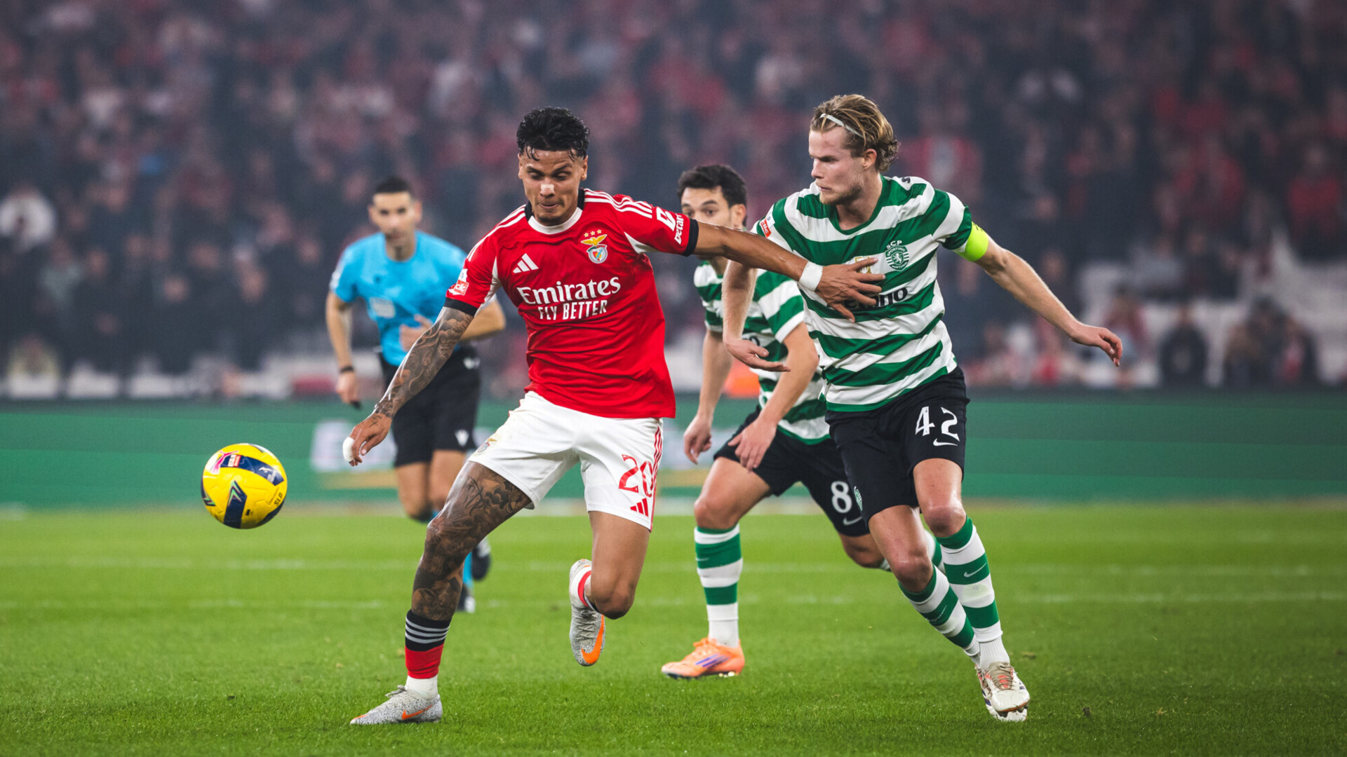 «Бенфика» и «Спортинг» сыграли вничью в лиссабонском дерби